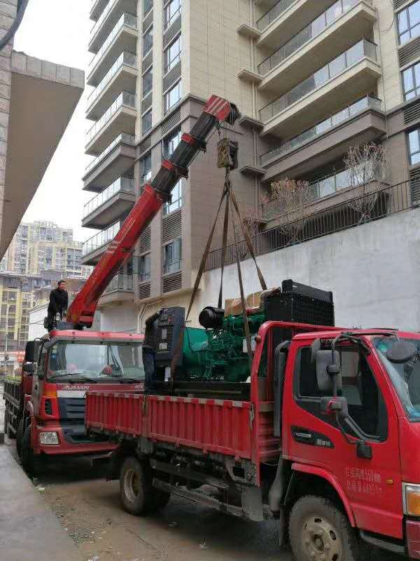 江西華寶房地產的明邦玉柴智能發電機組順利安裝完成！